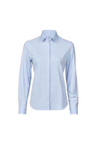 Tee Jays Womens/Ladies Stretch Active Shirt - Light Blue