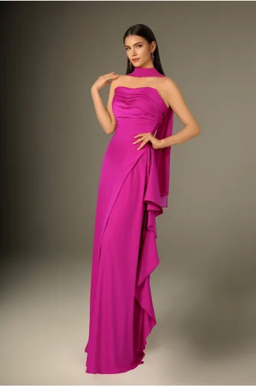 Fuchsia Satin