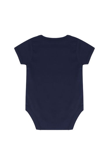Larkwood Baby Boys/Girls Essential Short Sleeve Bodysuit - Navy