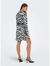 Printed Mini Dress - 4