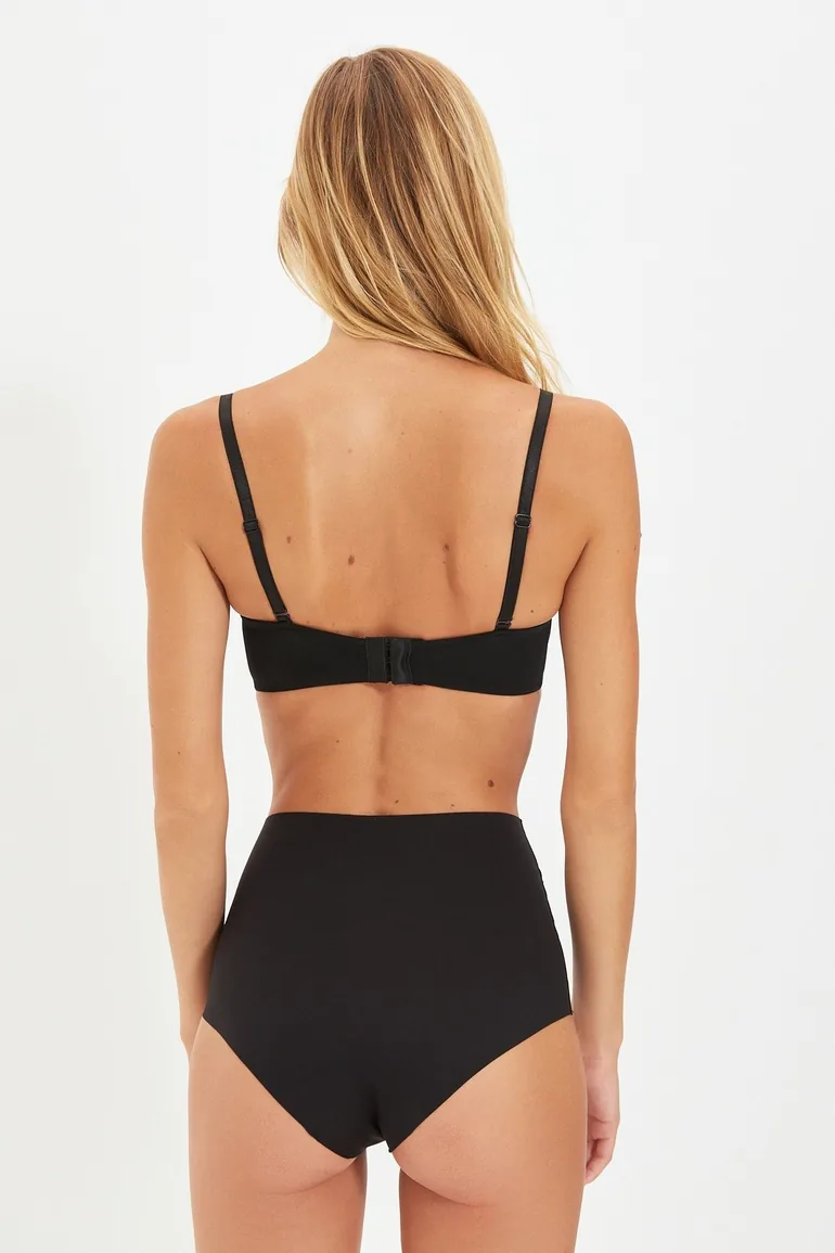 Bra - Black - Plain - 5