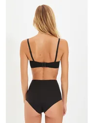 Bra - Black - Plain - 5