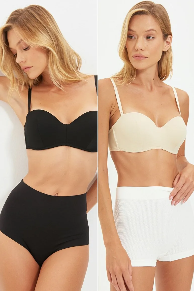 Bra - Black - Plain