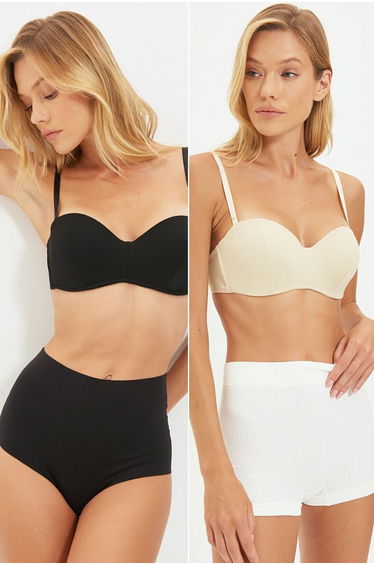 Bra - Black - Plain