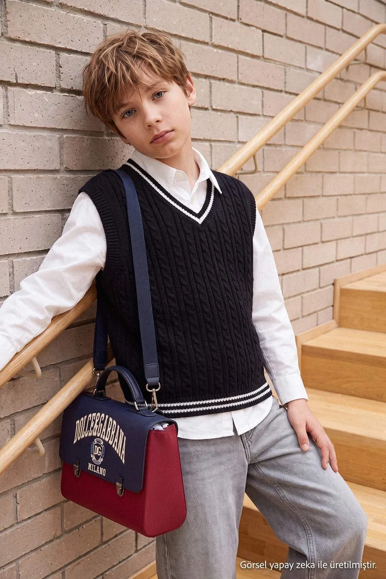 Black Boy's Sweater - 1