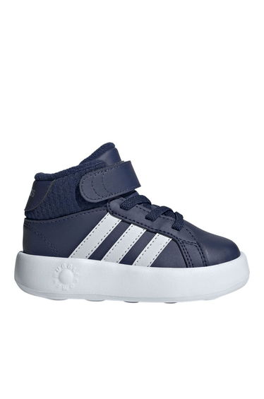 Boy's adidas Infants Grand Court Mid Trainers in Blue