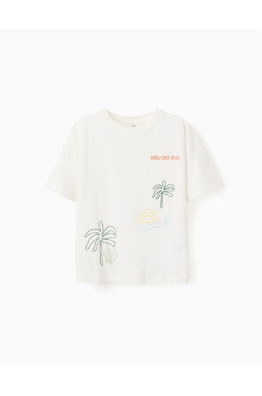 Tshirt Ss Jersey, White