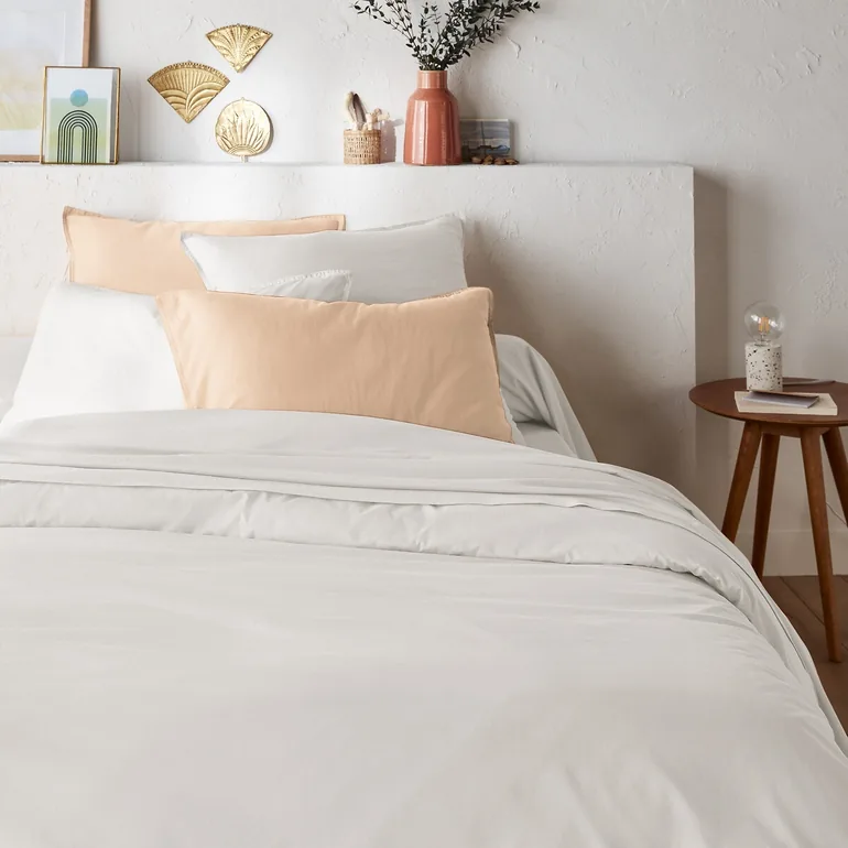 Scenario Plain Washed Cotton Flat Sheet - 2