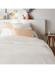 Scenario Plain Washed Cotton Flat Sheet - 2