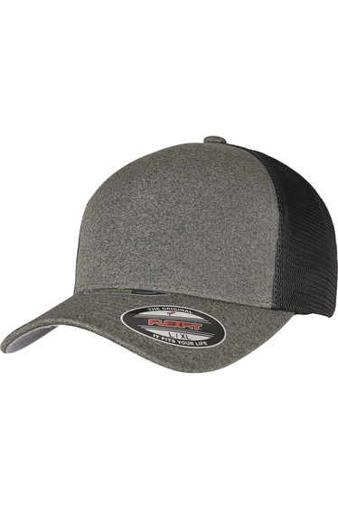 Yupoong Unisex Adult Flexfit Trucker Cap - Olive/Black