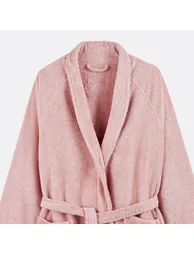Cotton Shawl Collar Towelling Bathrobe - 6