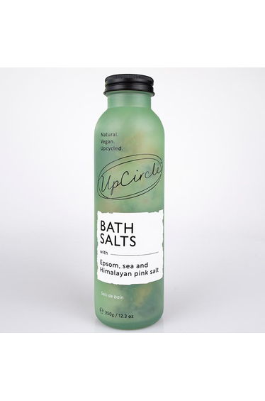 UpCircle Bath Salts with Epsom, Sea and Himalayan Pink Salt
