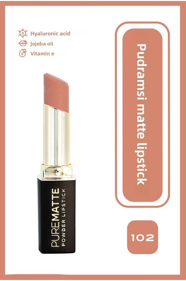 Pure Matte Powder Lipstick 102 Pudriform Matte Lipstick 3.5 g