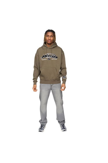 Kings Will Dream Mens Dashed Hoodie - Olive