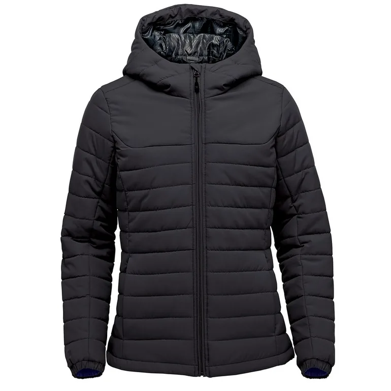 Stormtech Womens/Ladies Nautilus Quilted Hooded Jacket - Black