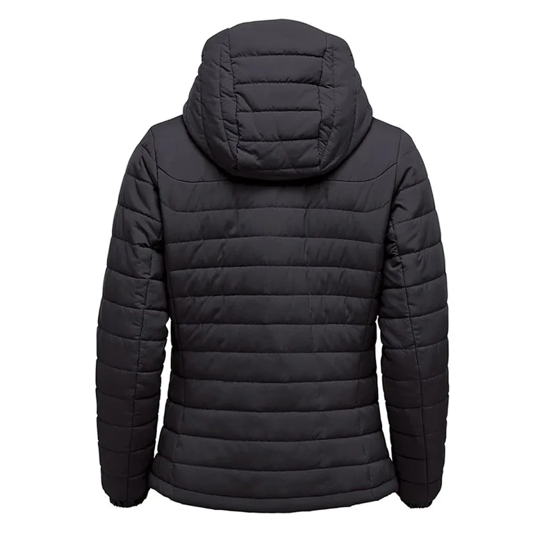 Stormtech Womens/Ladies Nautilus Quilted Hooded Jacket - Black - 1