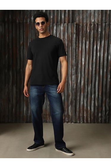 Mid Rise Regular Fit Faded Jeans