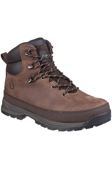 Cotswold Mens Sudgrove Lace Up Hiking Boots - Brown
