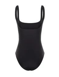 Swimsuit - Black - Plain - 5