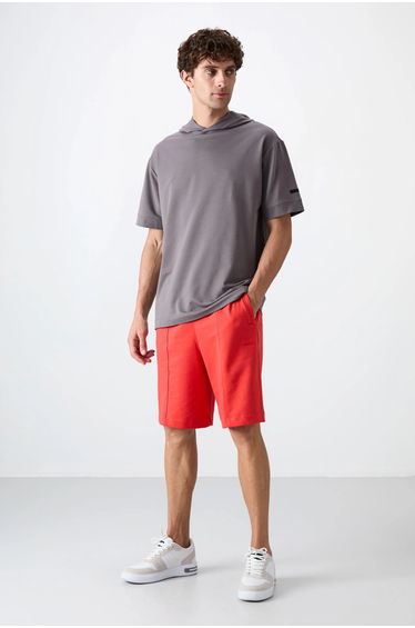 TOMMY Oversized Hooded Short-Sleeve T-Shirt