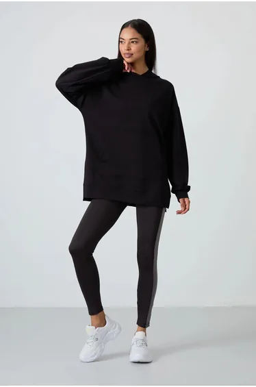 TOMMY Oversized Printed Hooded Sweatshirt