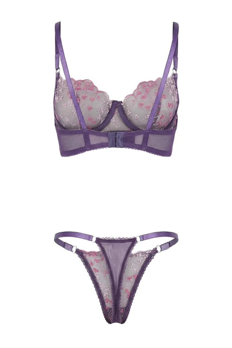 لانجري باللون الأرجواني - 3