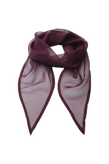 Premier Ladies/Womens Work Chiffon Formal Scarf - Aubergine