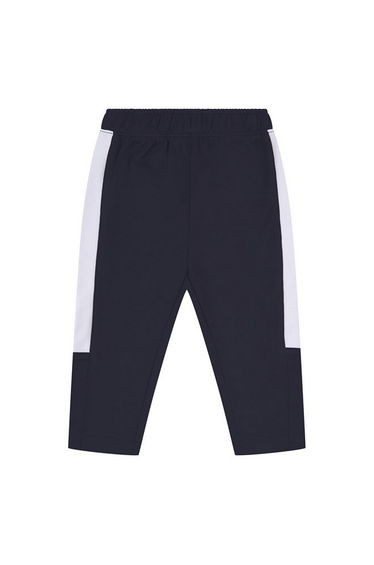 Larkwood Baby Contrast Tracksuit Bottoms - Navy/White
