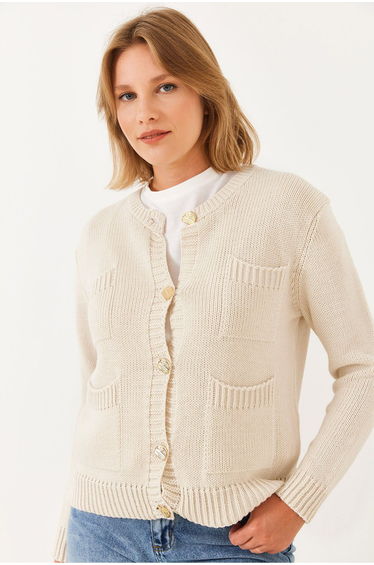Women's Four Pocket Cardigan