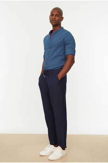 Pants - Navy blue - Joggers
