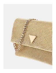 Zalina Flap Clutch Gold - 2