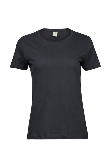 Tee Jays Womens/Ladies Sof T-Shirt - Dark Grey