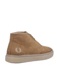 Men's Fred Perry Hawley Corduroy Boots in Cream - 2