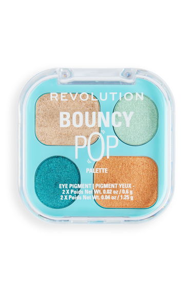 Revolution Bouncy Pop Shadow Palette Aqua