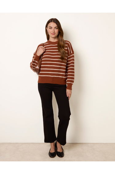 Textured Stripe Jumper