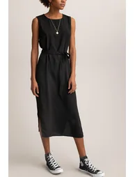 Sleeveless Midi Shift Dress