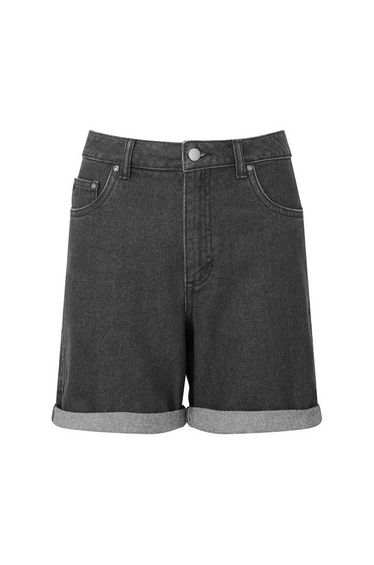 Wombat Womens/Ladies Denim Shorts - Black