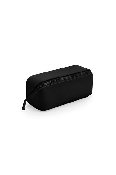 Bagbase Boutique Mini Open Flat Toiletry Bag - Black/Black