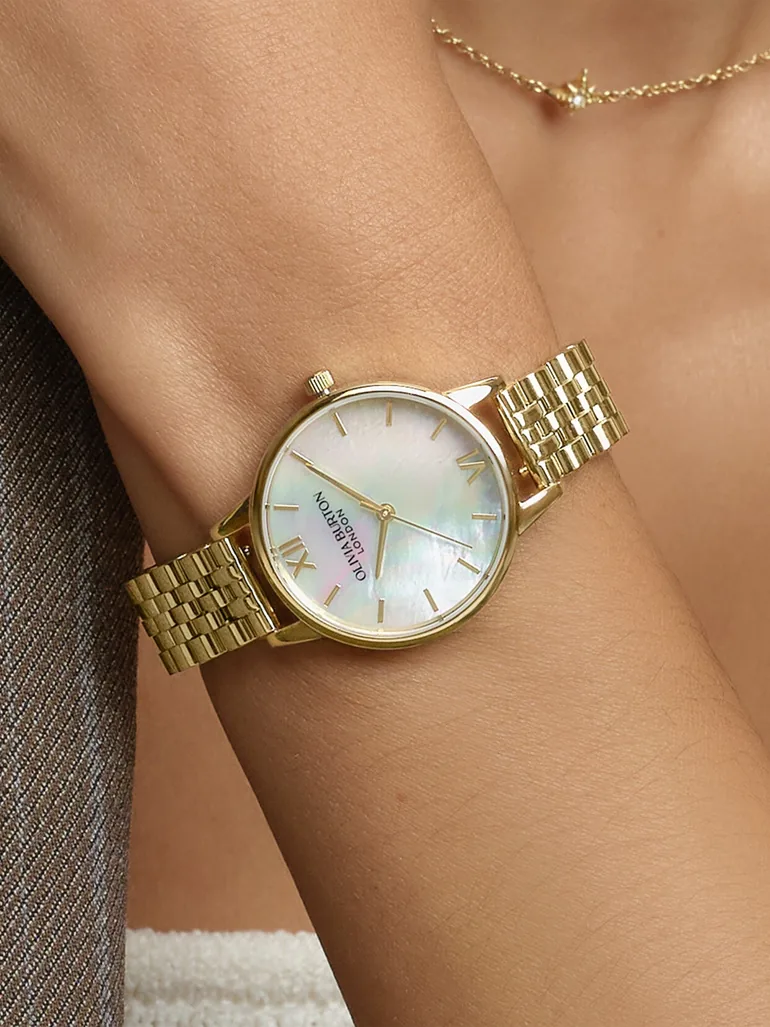 Olivia Burton Classic Bracelet Watch in Gold