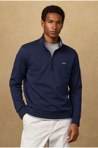 Heritage Badge Sweatshirt Navy