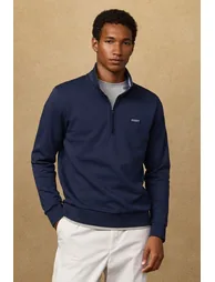 Heritage Badge Sweatshirt Navy