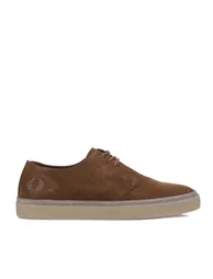 Men's Fred Perry Linden Suede Trainers in Cream