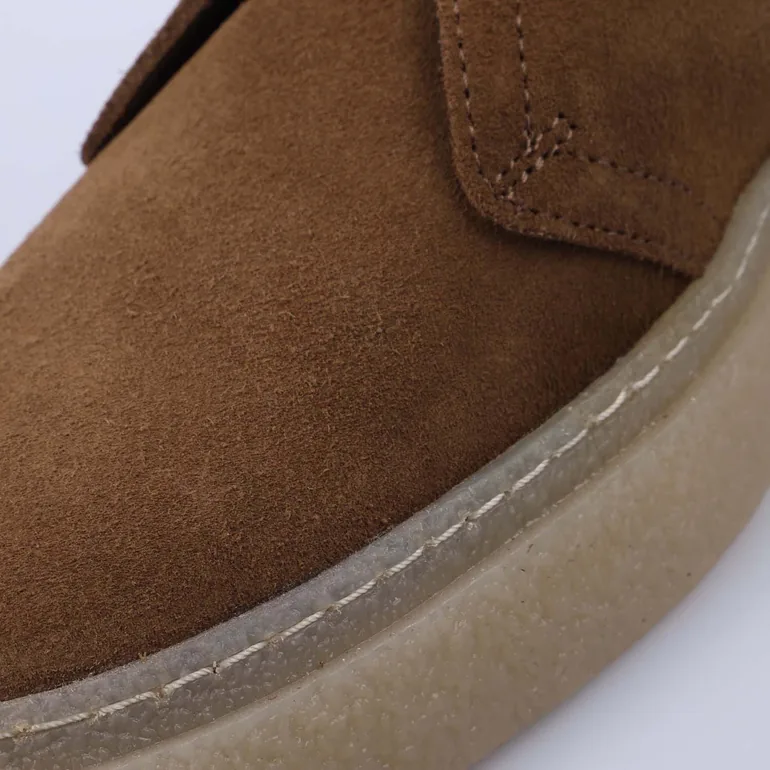 Men's Fred Perry Linden Suede Trainers in Cream - 6