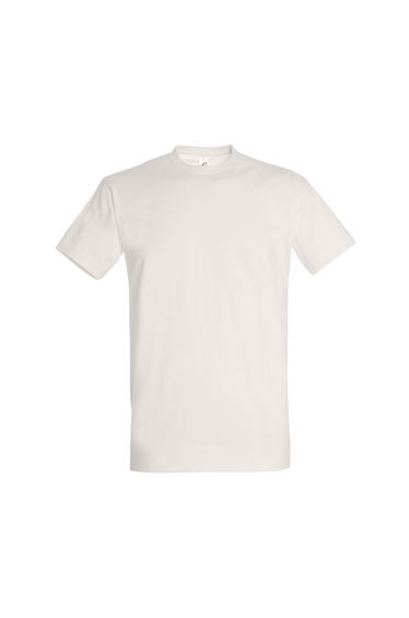 SOLS Mens Imperial Heavyweight Short Sleeve T-Shirt - Off White