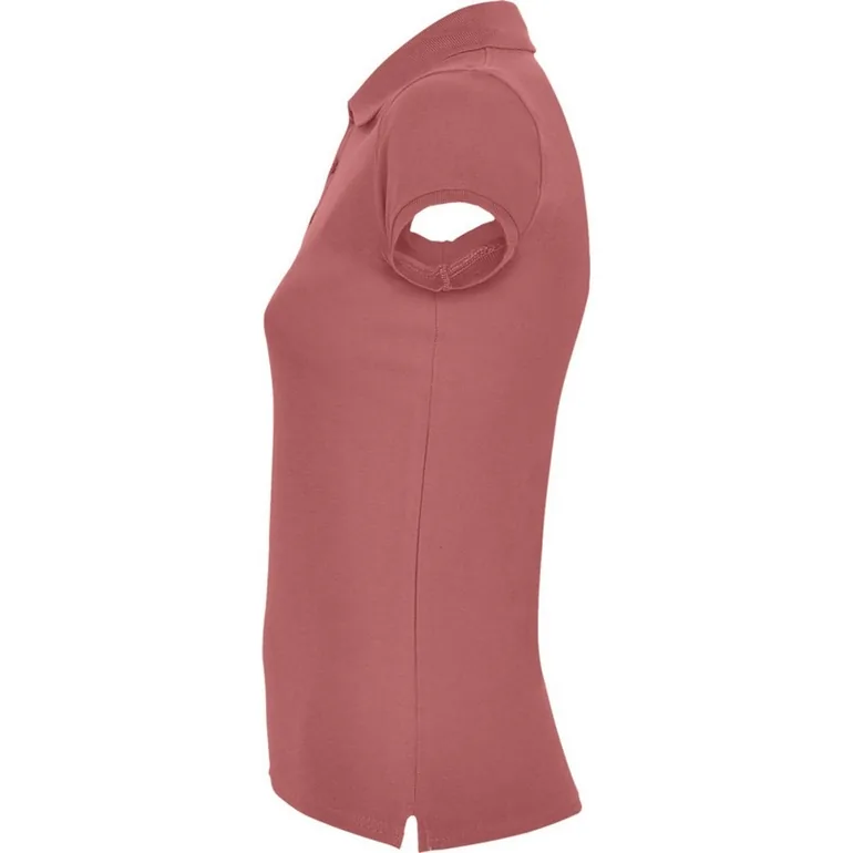Roly Womens/Ladies Star Polo Shirt - Chrysanthemum Red - 3