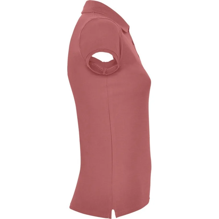 Roly Womens/Ladies Star Polo Shirt - Chrysanthemum Red - 2