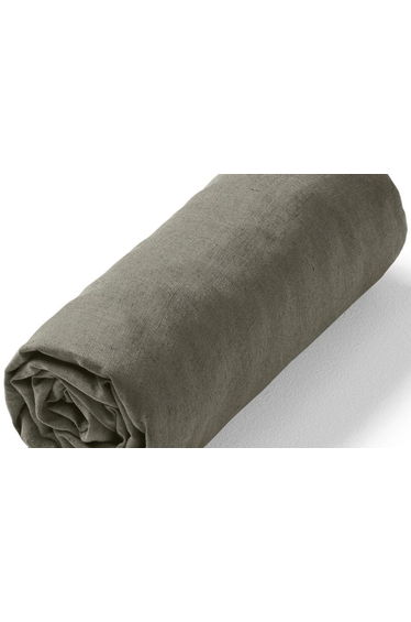 ELINA Pre-Washed Linen Fitted Sheet