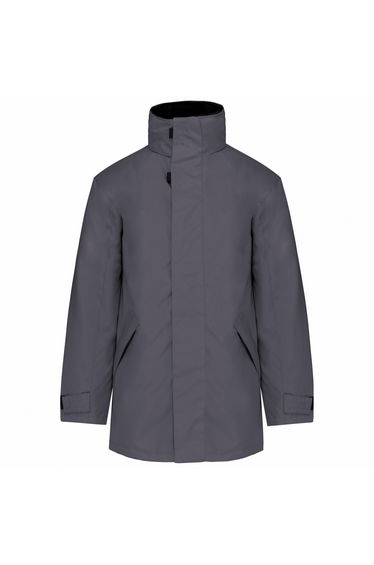 Kariban Mens Parka - Convoy Grey