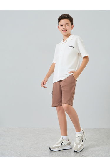 Boys Jersey Graphic Print T-Shirt and Shorts Set