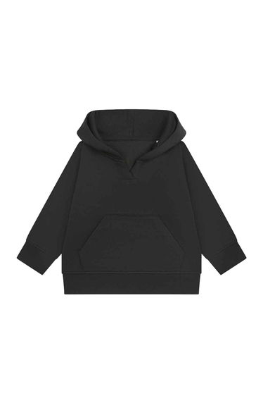 Larkwood Childrens/Kids Sustainable Hoodie - Black